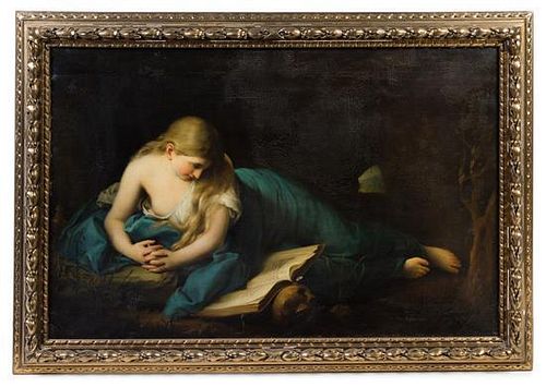 * Rudolf (Friedrich Wilhelm Rud.) Gratz, (German, b. 1820), Mary Magdalene