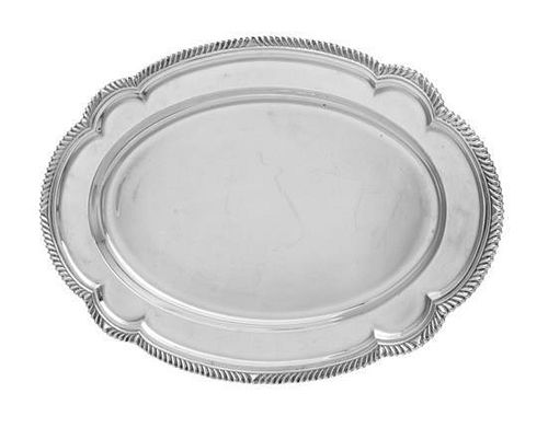 * An American Silver Serving Platter