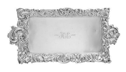 * An American Silver Serving Dish