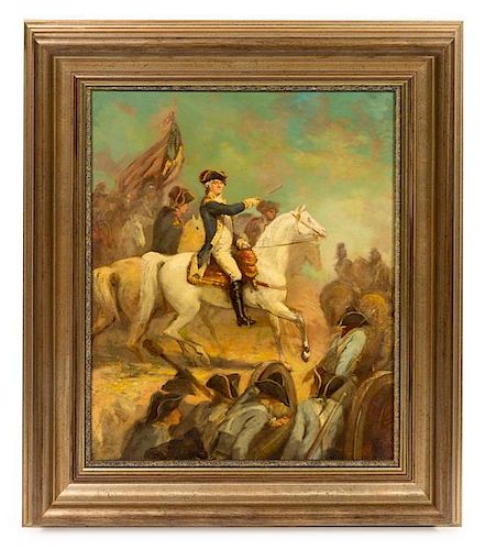 After John Trumbull, (19th Century), George Washington on Horseback