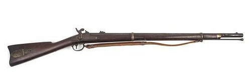 A Remington Zouave Rifle Length 49 inches.