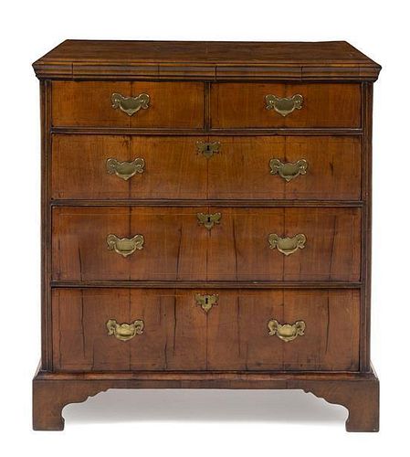 A George II Mahogany Chest of Drawers