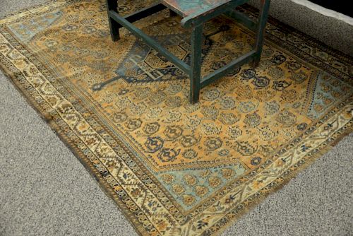 Caucasian Oriental throw rug.  5' x 6'6"