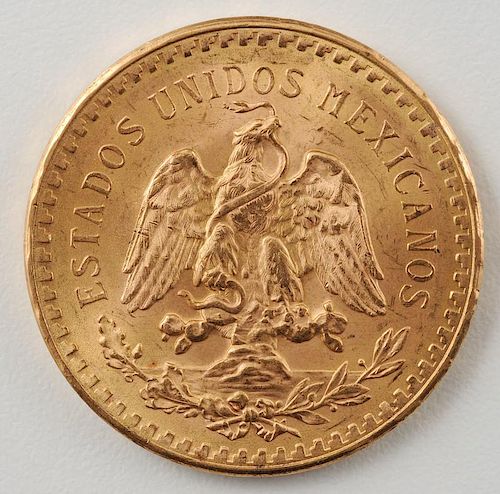 Mexican Fifty Peso Gold Coin