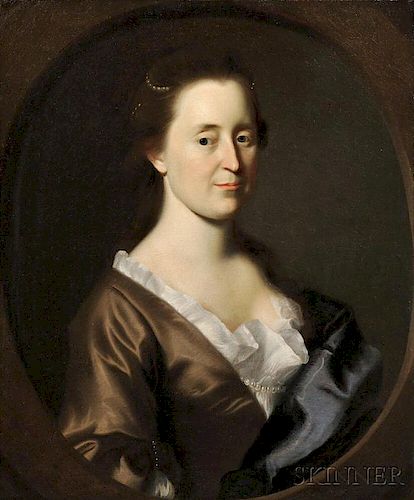 John Singleton Copley (American, 1737-1815)      Portrait of Rebecca Dudley Gerrish