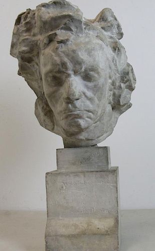 BOURDELLE, Emile- Antoine. "Beethoven a la colonne