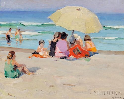 Mabel May Woodward (American, 1877-1945)      A Colorful Group