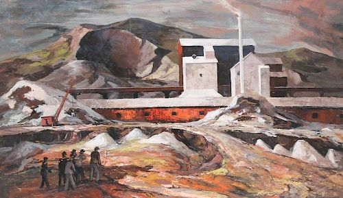 Carl Frederick Gaertner (American, 1898-1952)Sand Pit Quarry, 1942
