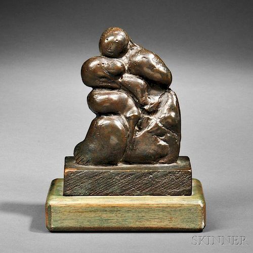 Henry Moore (British, 1898-1986)      Mother and Child: Paleo