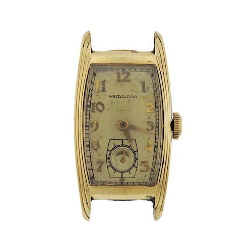 Hamilton Gold Filled Manual Wind Watch
