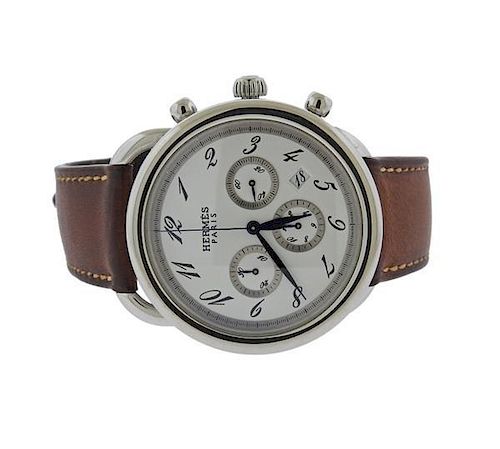 Hermes Arceau Steel Automatic Watch AR4.910
