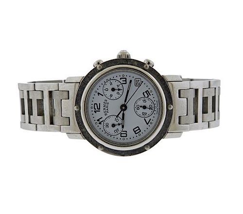 Hermes Clipper Chronograph Watch CL1.310