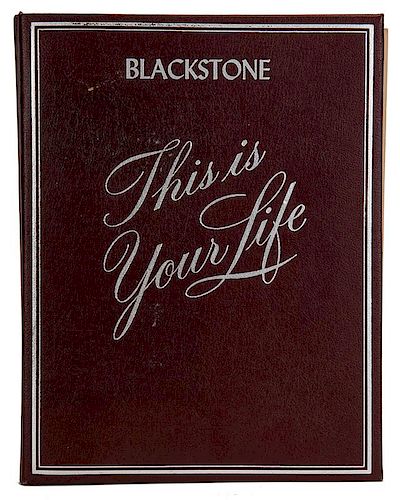 Harry Blackstone’s This is Your Life Script.