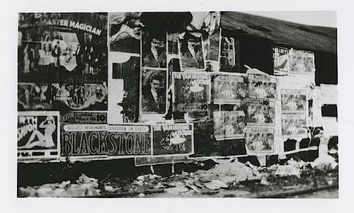 File of 25 Photos of Blackstone Theater Marquees and Signs.