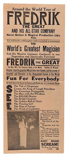 Around the World Tour of Fredrik the Great.