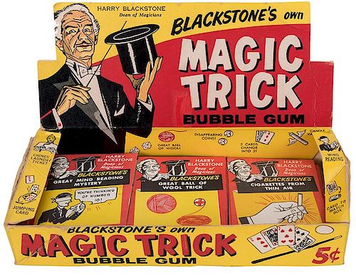 Blackstone’s Own Magic Trick Bubble Gum.