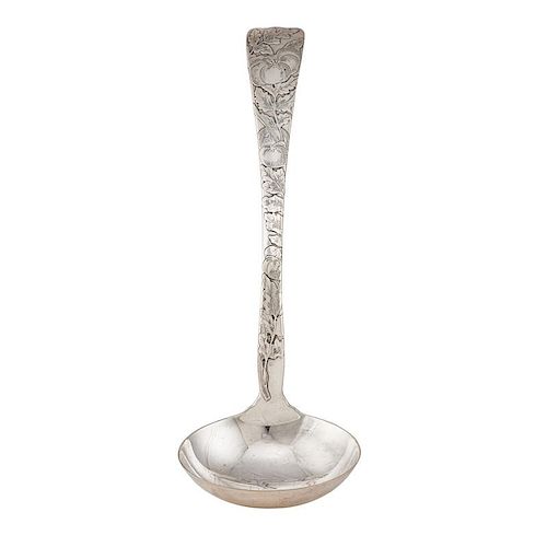 TIFFANY & CO. STERLING SILVER LARGE "TOMATO" LADLE