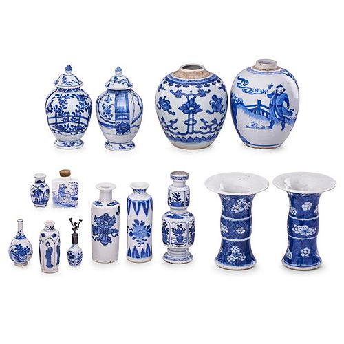 CHINESE EXPORT PORCELAIN VASES