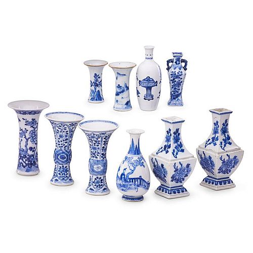 CHINESE EXPORT PORCELAIN VASES