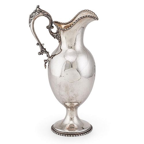 LARGE SILVER PITCHER