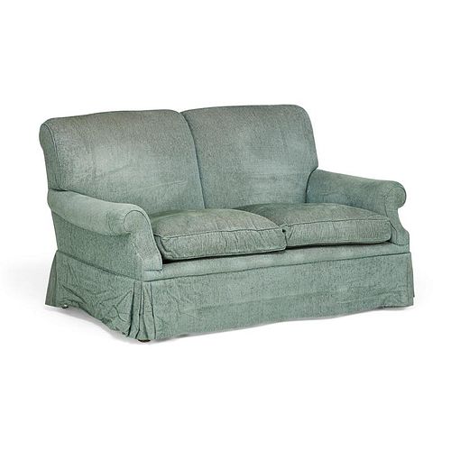 CONTEMPORARY UPHOLSTERED LOVESEAT