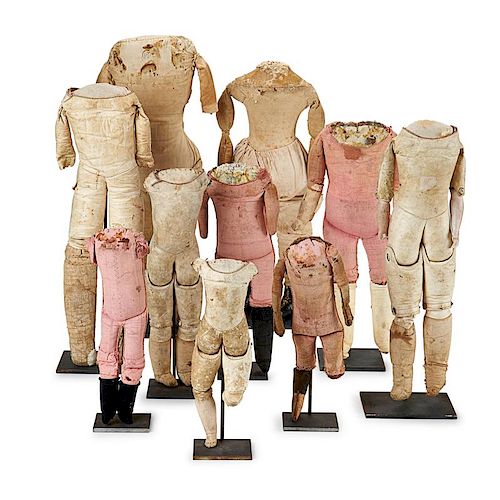 FRENCH ANTIQUE HEADLESS DOLLS