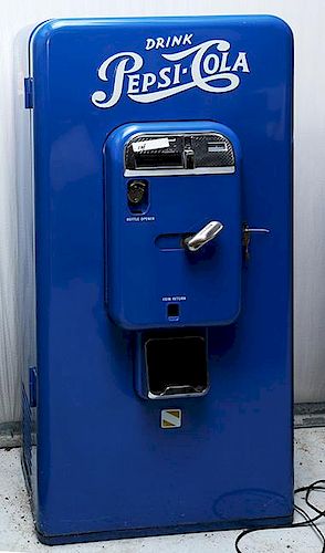 A restored model 88 Pepsi machine
