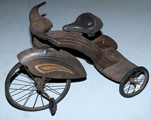 Art Deco style tricycle, original condition