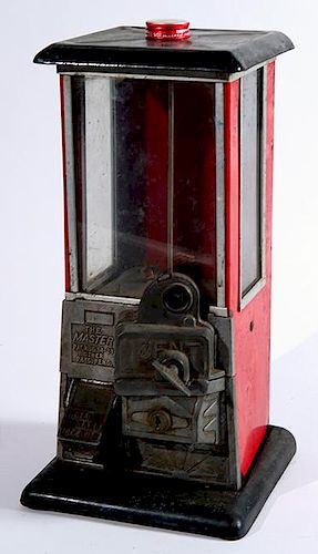 "The Master" one cent gumball machine dated 1923
