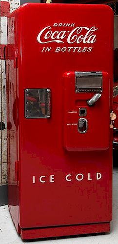 Coca-Cola machine Cavalier model 51 restored