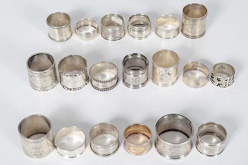 Silver Napkin Rings
