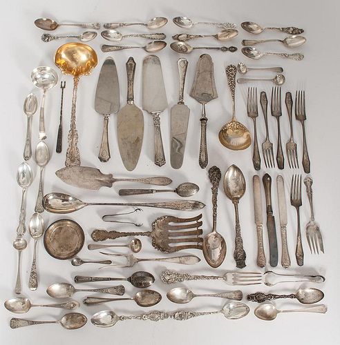 American Sterling Flatware, Including Serving Pieces