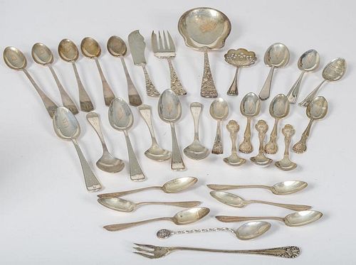 Assorted Sterling Flatware, Including Schofield Baltimore Rose