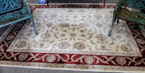Oriental style carpet, 7'8" x 9'8"