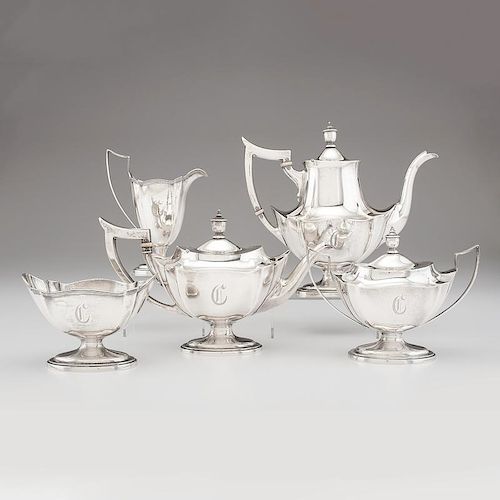 <i>Gorham</i> Sterling Silver Tea and Coffee Service