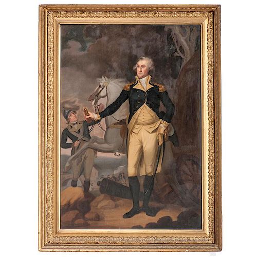 George Washington at Trenton, New Jersey After John Trumbull