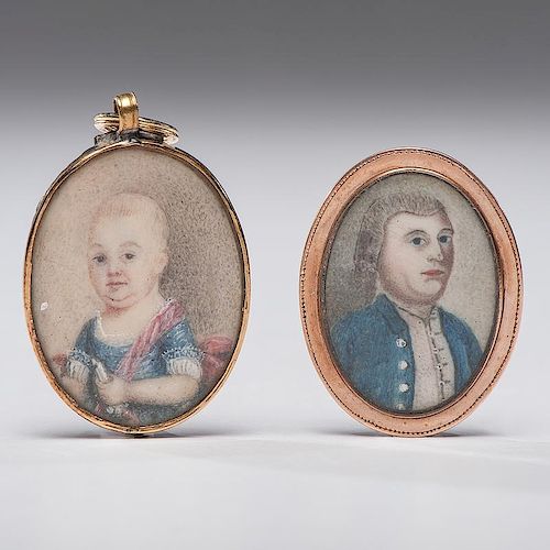 Portrait Miniatures, Ruggles Family