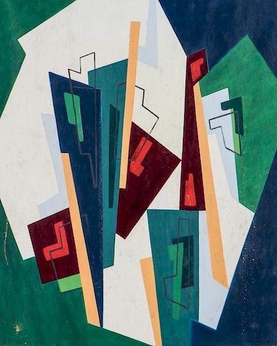 Roger Selchow (1911-1994) Modernist Painting