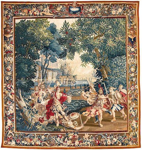 A FLEMISH MYTHOLOGICAL TAPESTRY, FROM THE WORKSHOP OF JACOB VAN DER GOTEN, LATE 17TH CENTURY