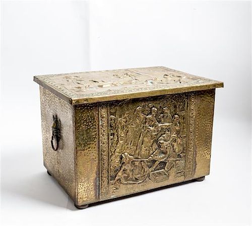 A Copper Kindling Box