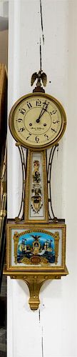 An American Banjo Clock, after A. Willard