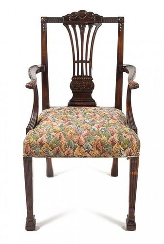 A Sheraton Style Armchair