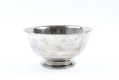 * An American Silver Revere Bowl, International