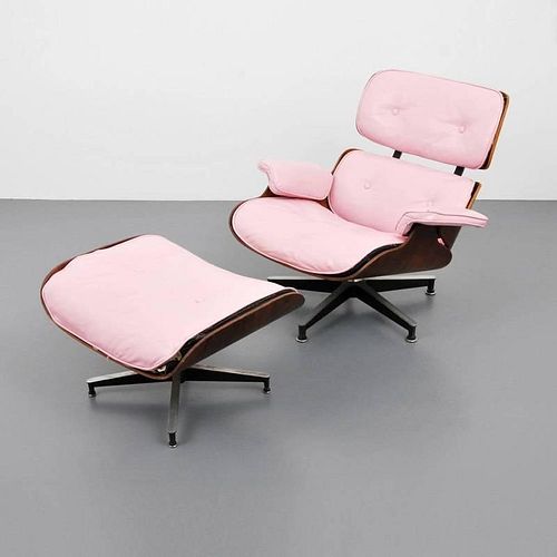Rare Charles & Ray Eames Rosewood Lounge Chair & Ottoman
