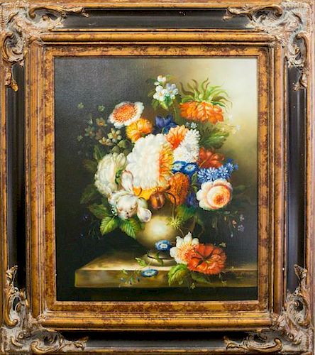 * A Pair of Still Life Paintings, (20th century),