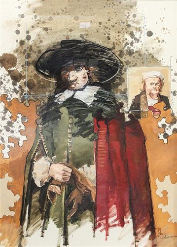 John Dawson, (American, b. 1946), Rembrandt Puzzle