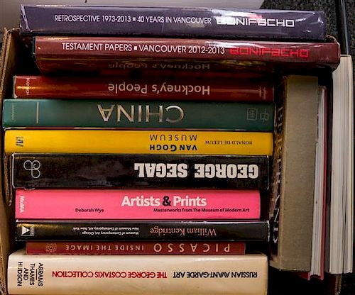 A Collection of Books Pertaining to Art