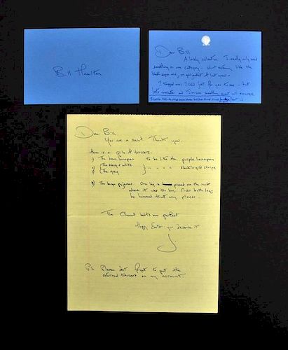 Jacqueline Kennedy Onassis Signed Notes