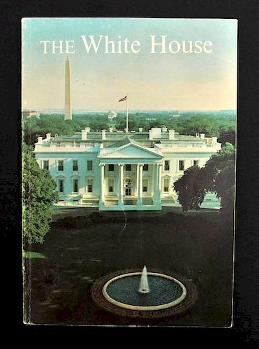 The White House Book & Note, Jacqueline Kennedy Onassis Inscription