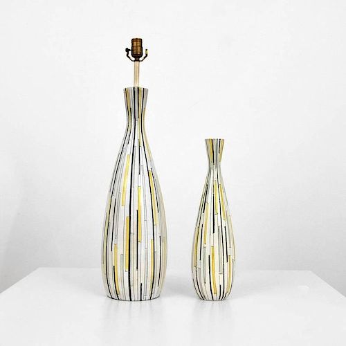 Raymor Lamp & Vase
